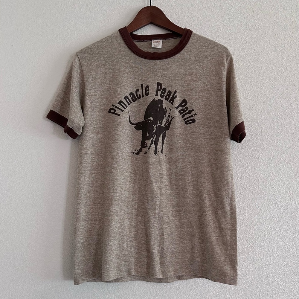 Vintage 70’s | Pinacle Peak Patio | Ringer Tee | Size L